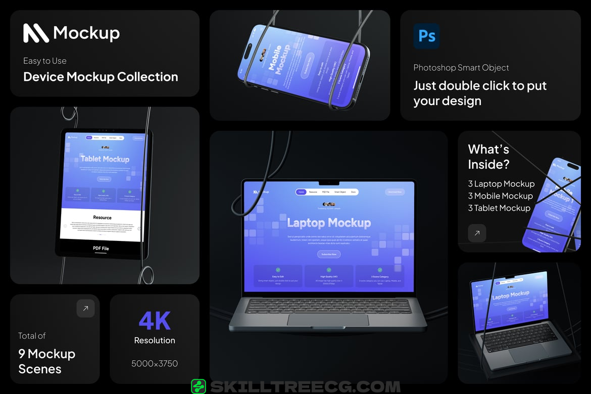 Multi Device Mockup（954139）-技能树
